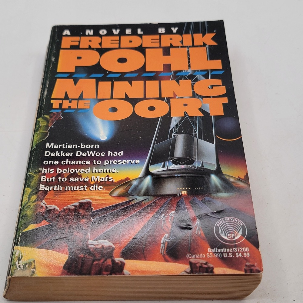 Frederik Pohl Mining the Oort Paperback 1st Mass Market Printing Sci-Fi Good